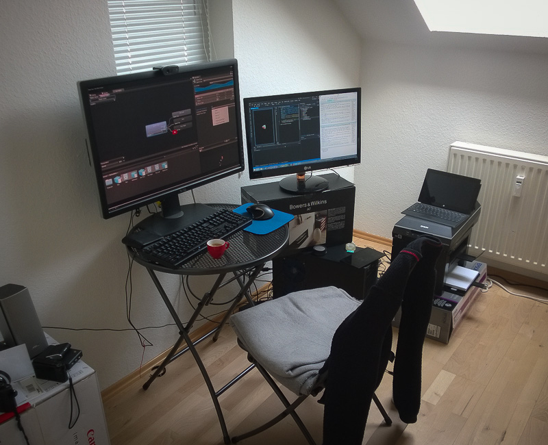 Current office set up